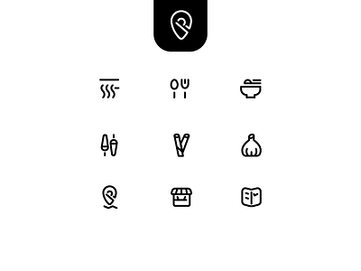 Gourmet Map Icons