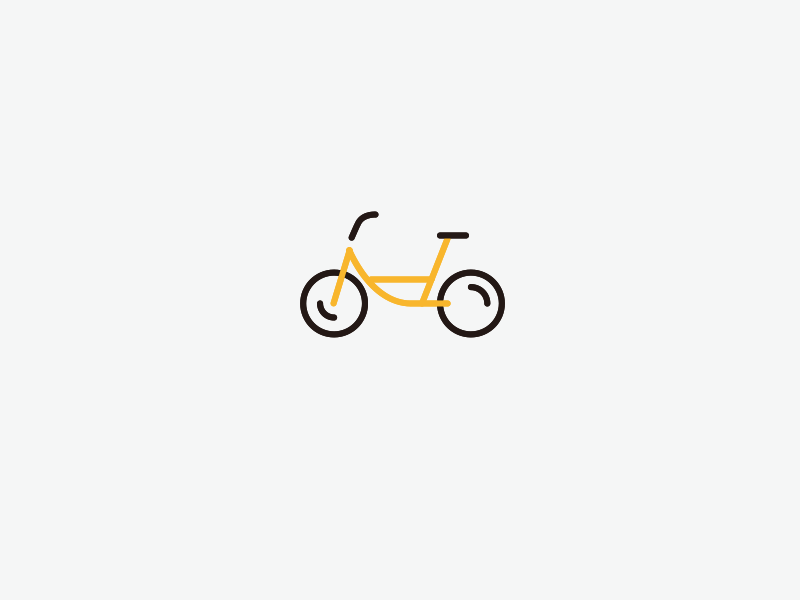 ofo-bike ae bike free gif illustrator ofo