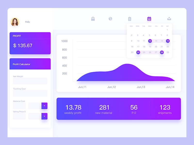 Profit by Noon on Dribbble