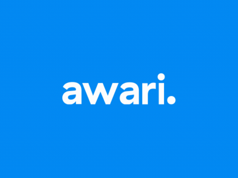 Awari Logo 2d flat logo flatstyle logo logo animate logomotion motion motion graphic