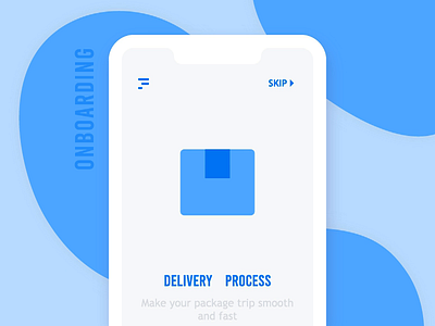 Delivery Icon Animation 2d animation animator app app design application art design flat flatstyle gif illustration illustrator loop motion motion graphic ui uidesigns uiux ux