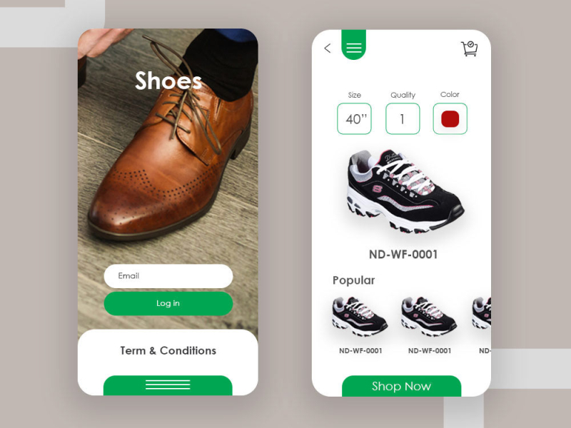 Shoe App UI/UX by Rana sharjeel Ali on Dribbble