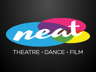 NEAT Rebrand aberdeen arts brand dance film logo performance performance arts rebrand spotlight theatre