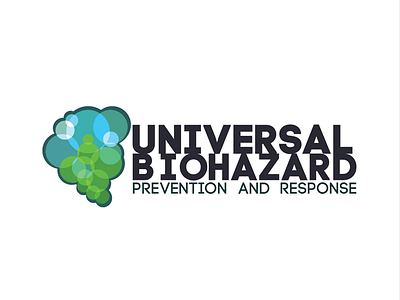 Universal Biohazard logo biohazard bubbles color design green illustrator logo universal