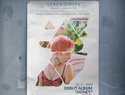 Serendipity Flier / Album Cover album album art album cover branding design flier illustration