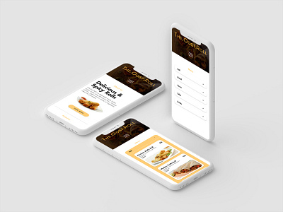 The Oost Roll accessible menu branding design menu responsive design ux web website