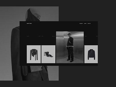 Heliot Emil E-commerce redesign concept