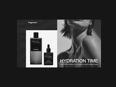 Fragrance Website Page