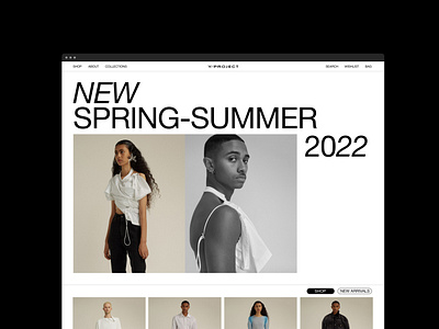 Y/PROJECT — E-commerce redesign