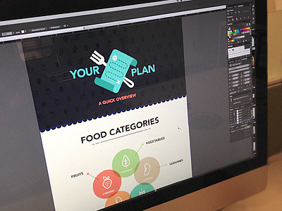 Nutrition Infographics [WIP] design icons infographic nutrition plan wip