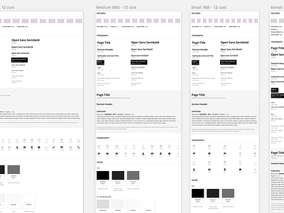 Design System for Responsive Web and Native iOS and Android