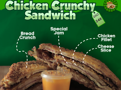 Chicken Crunchy Sandwich