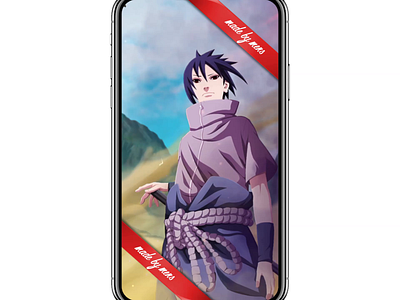 Naruto Shippuden - Team 7 Sasuke Only - Phone naruto phone sasuke shippuden wallpaper