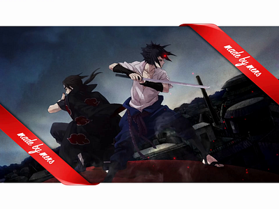 Itachi & Sasuke on the Roof animated itachi konoha live naruto roof sasuke shippuden uchiha wallpaper