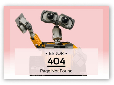 404 Error page illustration logo ui ux web