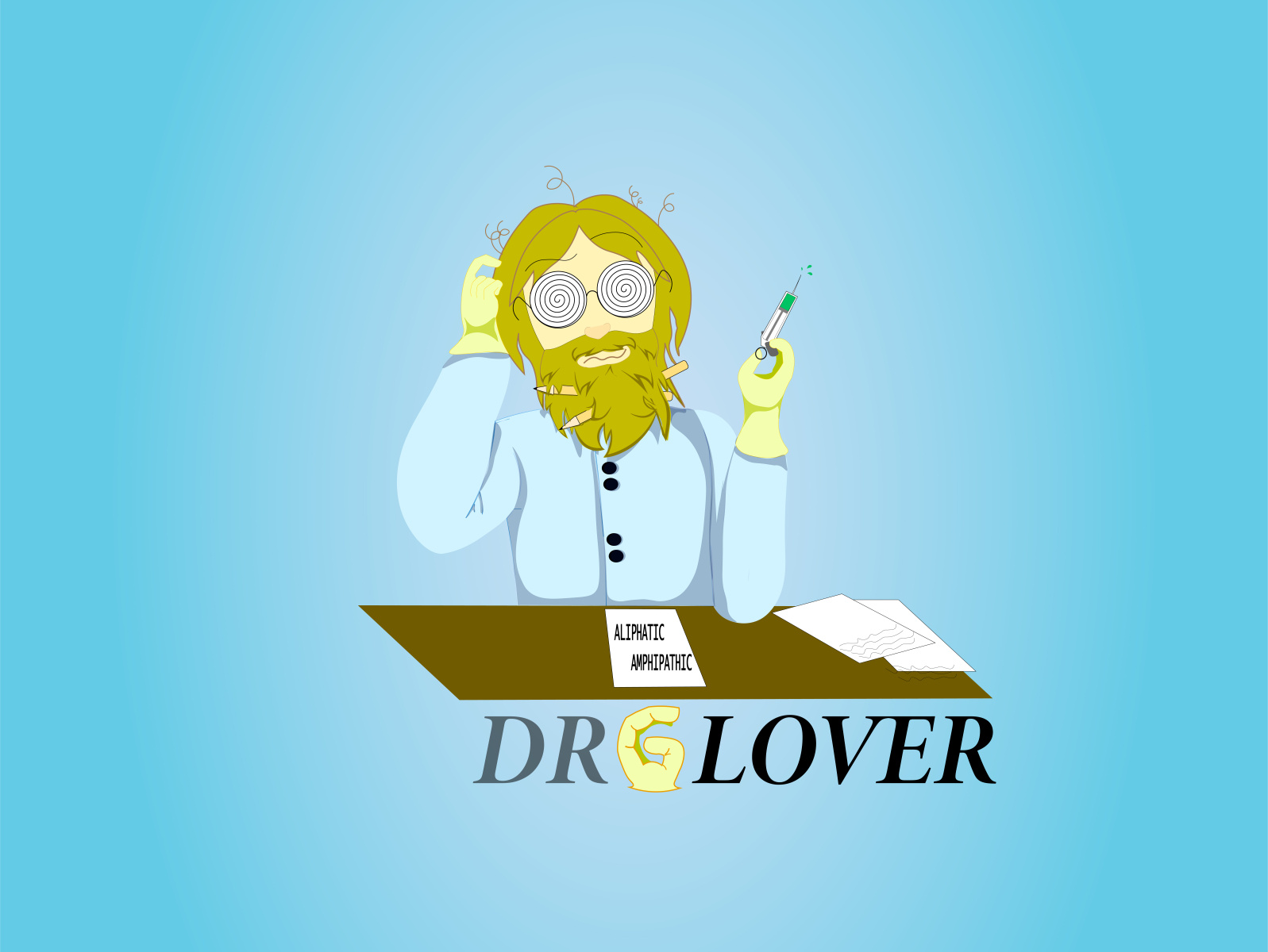 Dr Glover logo by Daiana Oltean on Dribbble