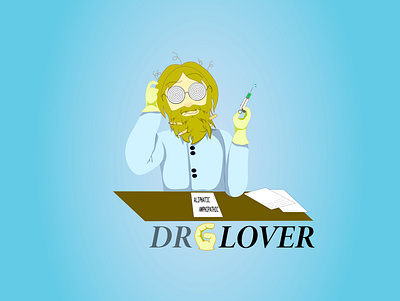 Dr Glover logo graphicdesign illustration illustrator logodesign vector