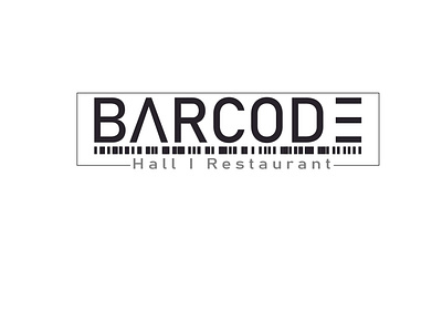 First logo concept for Barcode Hall and Restaurant contest branding graphic design illustration logo logodesign