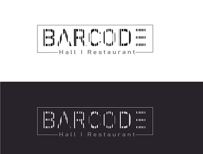 Final logo concept for Barcode Hall and Restaurant contest graphicdesign illustration logo logodesign vector