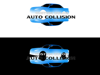 Logo concept for Custom Color Auto Collision contest