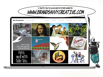 Brand savvy creative website
