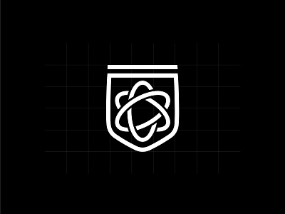 SS Icon badge design icon illustration logo simple typography