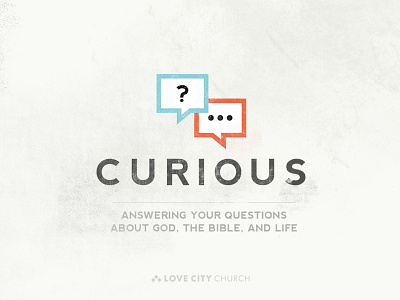 Curious Graphic avenir christian church slide curious grunge jesus overprint speech bubble texture the bible