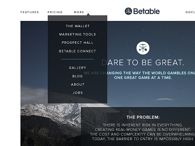 Betable Homepage betable casino developers homepage wallet