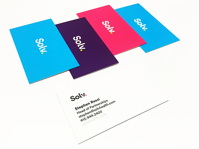 Solv Business Cards
