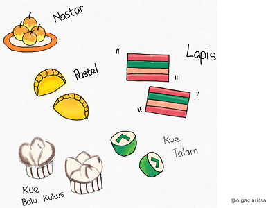 Indonesian Food Drawing food illustraion indonesia indonesian food