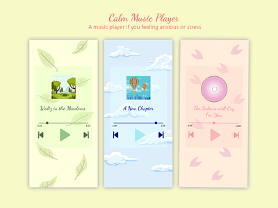 Calm Music Player