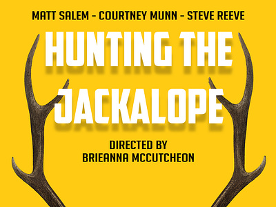 Hunting the Jackalope canada design graphic design poster poster art