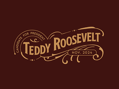 Teddy Roosevelt | Modern Logo