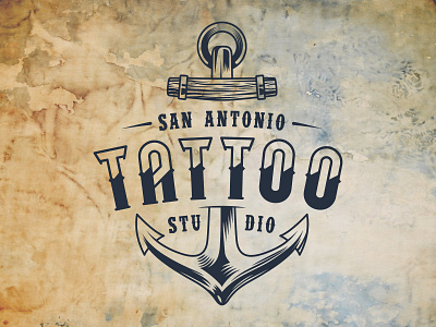 Old School Tattoo Mooring Font By Dgim Studio On Dribbble