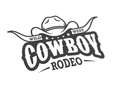 Cowboy rodeo logo by DGIM studio - Dribbble