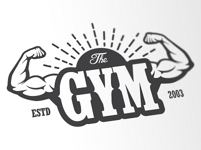 Gym vintgae logo