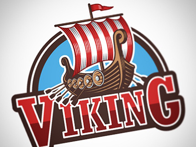 Another viking logo design emblem graphic label logo sport viking