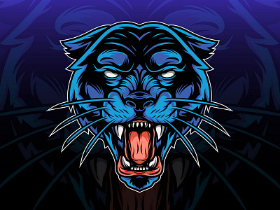 Black Panther animals art cruel custom evil graphics illustration ipad panther