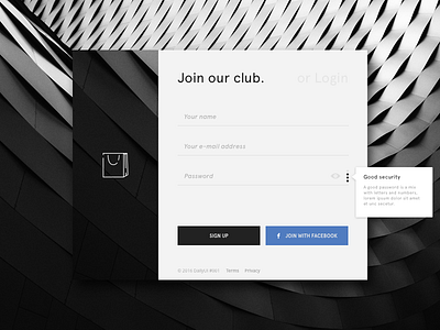 DailyUI 001: Sign up 001 dailyui form sign up