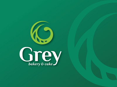 Grey Bakery and Cake bakery branding bakerylogo branding logo logos vector