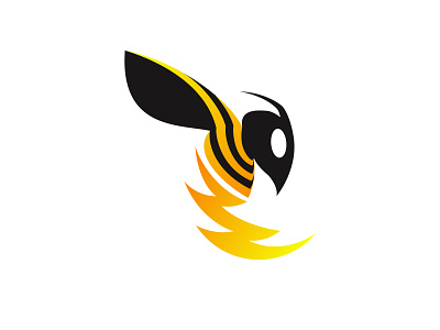 Lining Hornet bee hornet illustration lightning logo vector