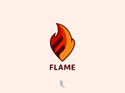 Flame Logo branding design illustration logo logos vector