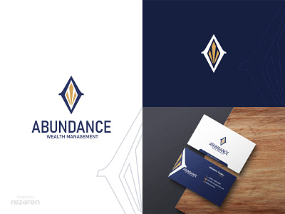 Wealth Management Logo (Forsale) abudance accounting finance letter a logo wealth management