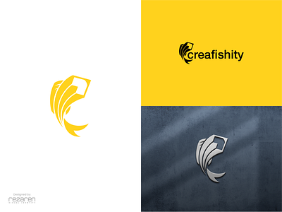 pencil and fish logo branding creatives creativity fish logo pencil