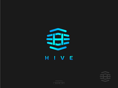 Letter H logo accounting branding colorfull design finance gradient graphic design hive letter h logo