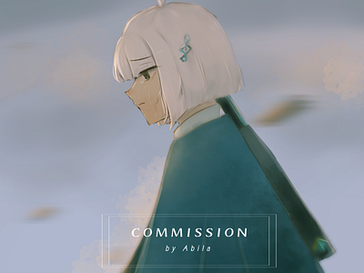 Commission for Ei! artcommission character digital art digital painting illustration oc