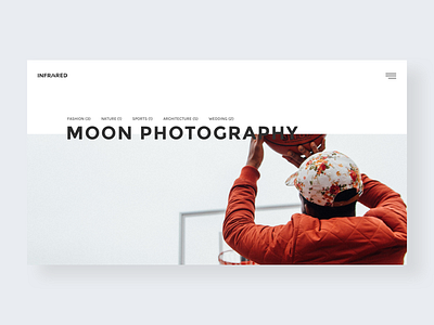 Infrared homepage v3 - Creative Photography Portfolio