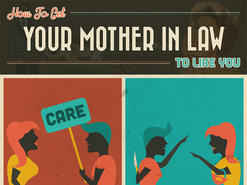 How To Get Your Mother In Law To Like You by Gerben Geeraerts on Dribbble