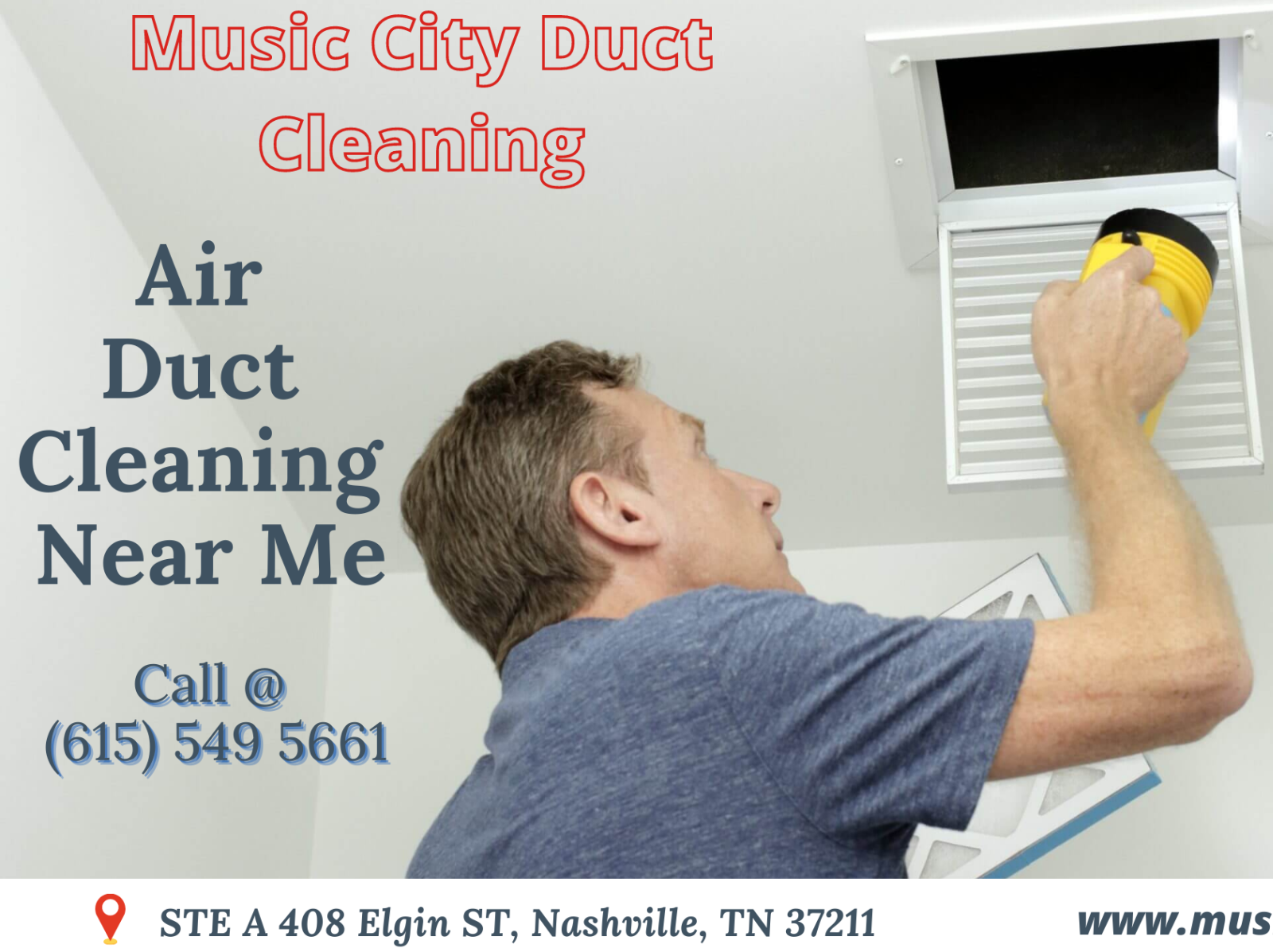 What to expect when you have your ducts cleaned? by Music City on Dribbble