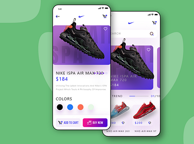 Footwear Store App Concept branding graphic design logo